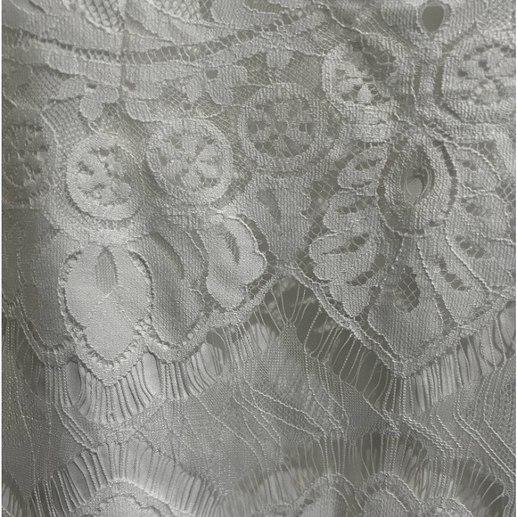 BB Dakota Jayce Lace Shealth Cocktail white Dress - Picture 10 of 12